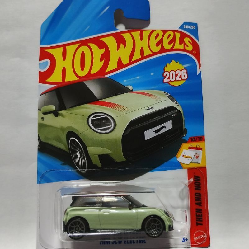 Hot Wheels - Mini JCW Electric - Lote N 2026 - Carrinho miniatura - 1:64 - Colecionável - original Mattel