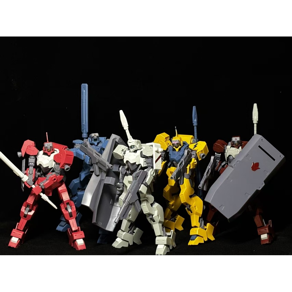 Lion Electric Modificado Trident Iored Meteor Tiwaz Máquina HG1/144 Modelo Montado Robô