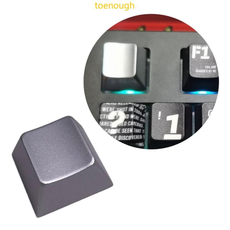 Toe Customs ESC Metal Keycap Acabamento Fosco Usinado Liga Zinco Para Teclados Mecânicos