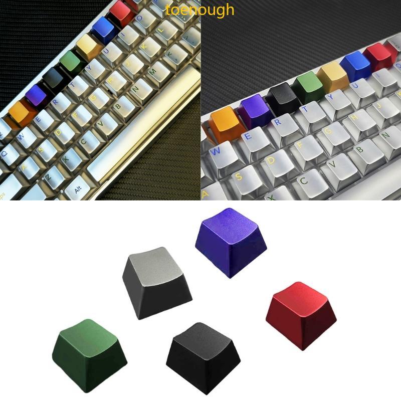 Teclas Metal Da Durabilidade Do Keycap ESC Liga Alumínio Dedo Pé Para O Teclado Mecânico