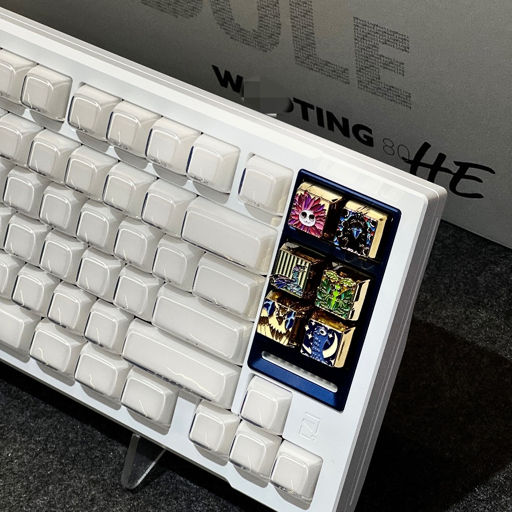 Magic Animal Keycap Metal Único Botão ESC Teclado Mecânico DIY Personalizado Compatível com Eixo Magnético e Outro Eixo