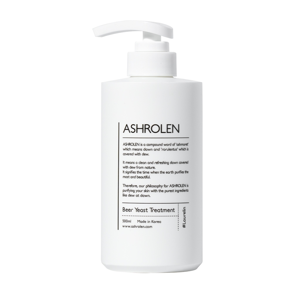 Condicionador De Cabelo Com Fermento Ashrolen German Brewer 500ml Cuidado Suave Sem Silicone