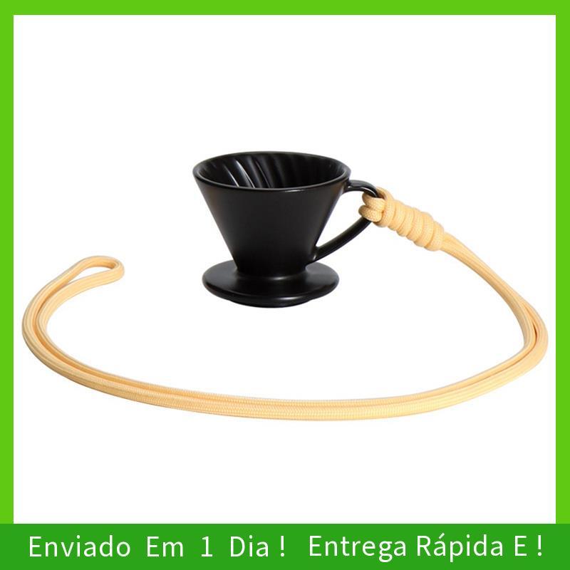- joyce Mini V Sharped Havmore Café Brewing Despeje Sobre Gotejador De Em Forma De Brewer Cerâmica Copo De Filtro Preto