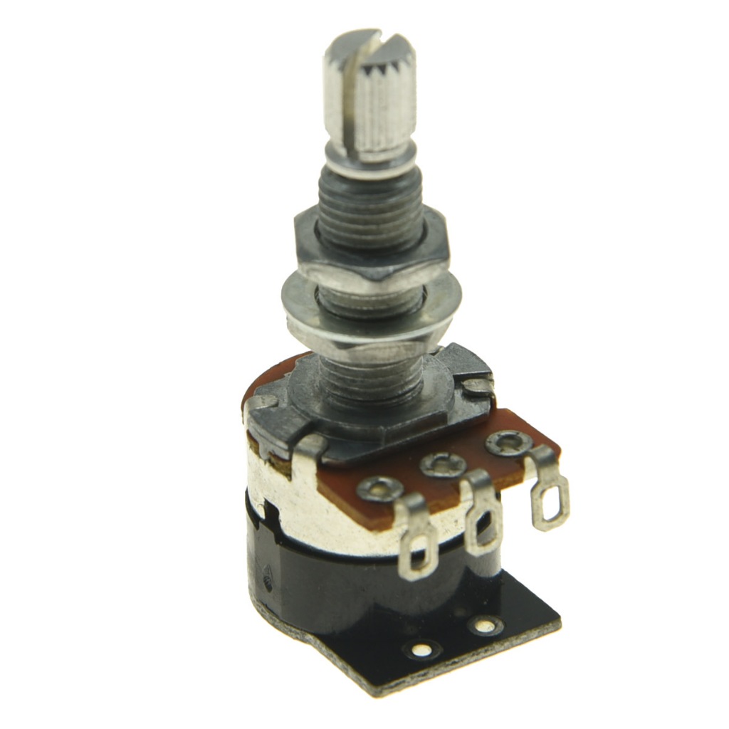 KAISH Potenciômetro Shadow Kill Pot para baixo com interruptor para silenciar o som Áudio/Cone linear