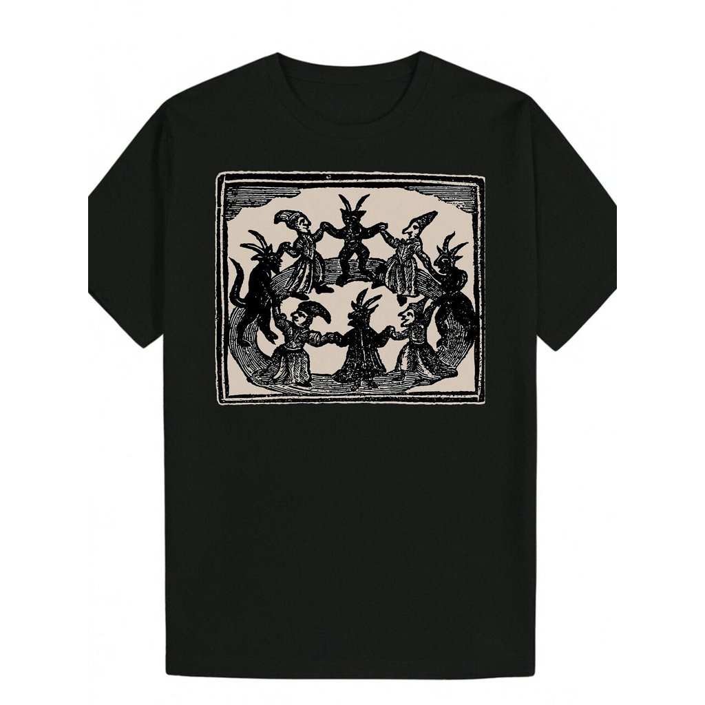 Camiseta 100% Algodão - Essencial Y2K Anime Horror Inapropriado Dark Humor Band Theme