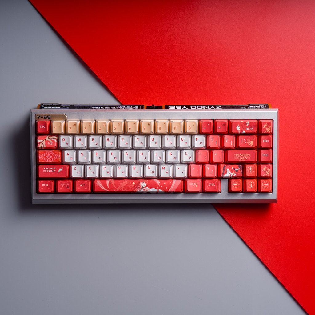 Eriyi Theme Keycap Refrativo Genuíno Autorizado PBT Sublimação de Cinco Lados Original Fábrica Alta Aparência Alta @-