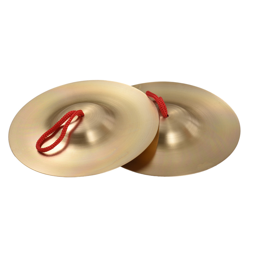 (zone1ym) Mini Pratos De Mão Pequenos De Latão De 1 Par De 5.8 Polegadas Gong Band Rhythm Beats Instrumento Musical De C