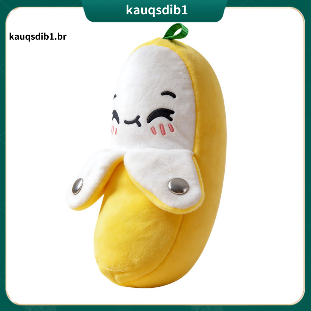 Banana Plush Toy Two-player Music Musical for Kids – Fruit Induction Stuffed with Dual Mode Rhythm Game Perfect Christ