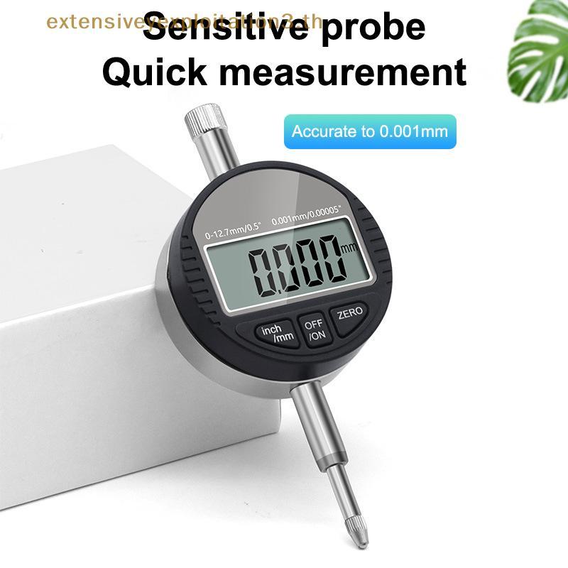 Casa EE 0-12.7mm 0.01/0.001mm Medidor Eletrônico De Thiness Tela LCD Micrômetro Digital Fino Ferramentas De Medição De P