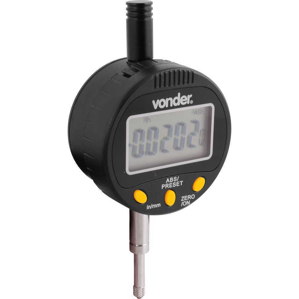 RELÓGIO COMPARADOR DIGITAL 0,001MM RD100 VONDER