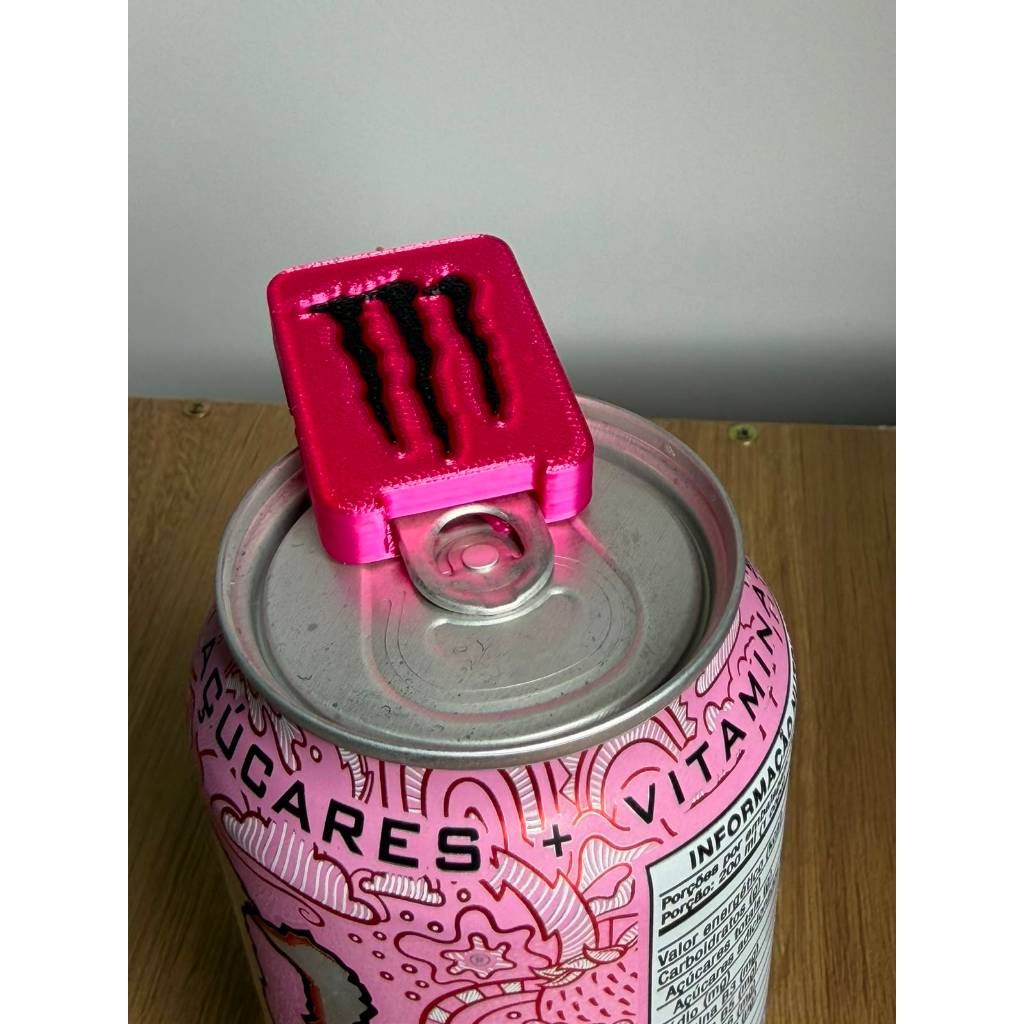 Abridor de Lata Energético Garra Selvagem Monster Chaveiro