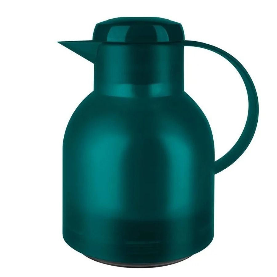 Garrafa Térmica 1L Emsa Samba Quick Press Petróleo Café Quente por 12H