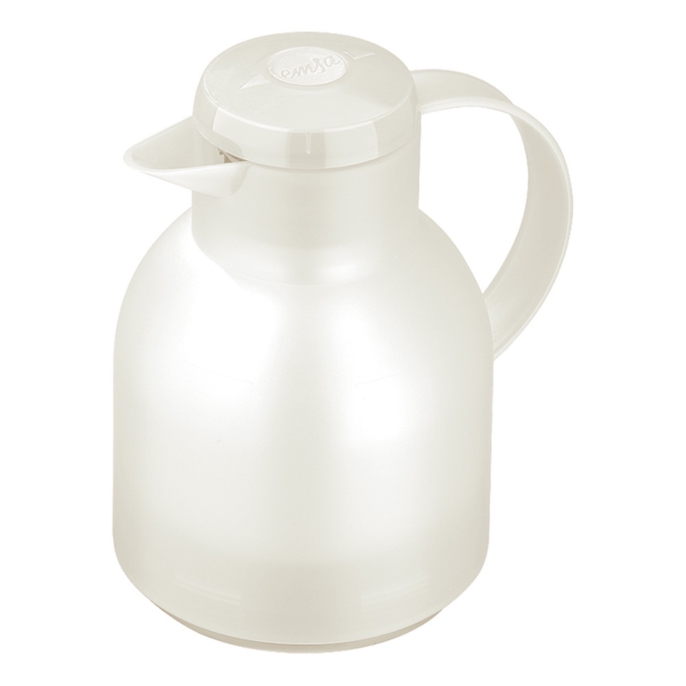 Garrafa Térmica Emsa Samba Quick Press Branca - 1 Litro