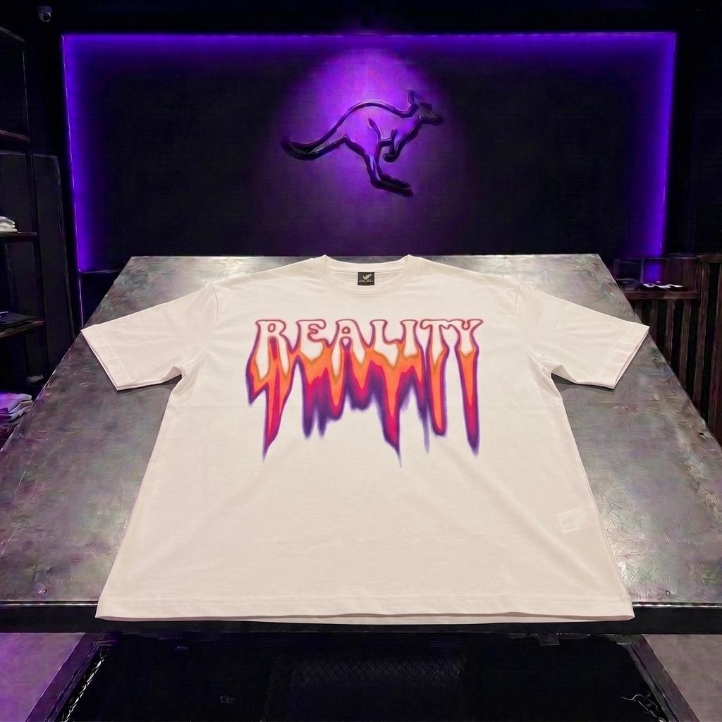 Camiseta Oversized Masculina e Feminina |Estampada em alta Qualidade REALITY