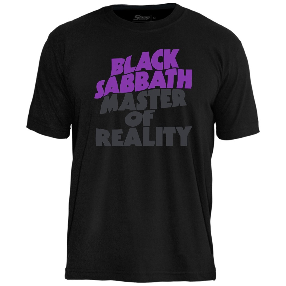 Camiseta Black Sabbath Master Reality Purple Oficial TS1540 Stamp Rockwear