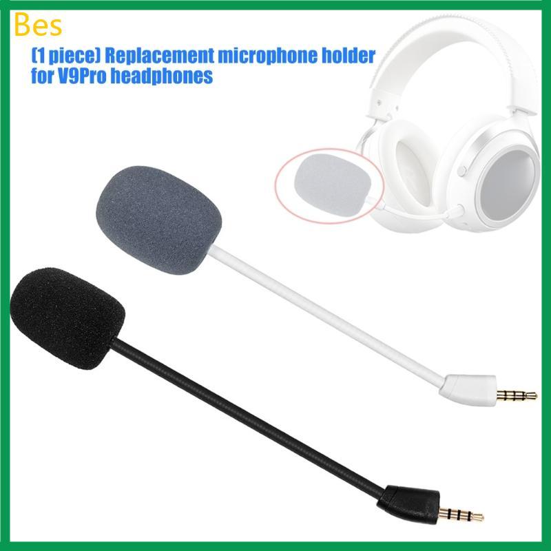 Bes Substituição Microfones Boom Plugues 3 5 Mm Para MCHOSE V9PRO X9 G9PRO Jogos Chat Reuniõe