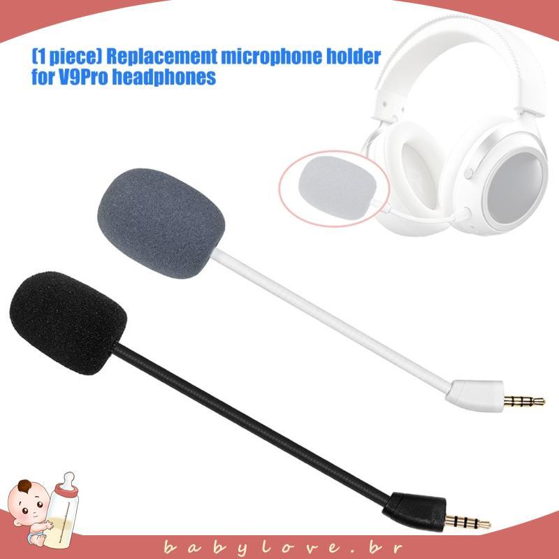 BABYLOVE Flexíveis Microfones Boom Peça Reposição Plugues Design Para Chamadas Jogos MCHOSE