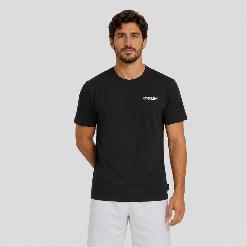 Camiseta Oakley Biolumia Jellyfish SS Preta