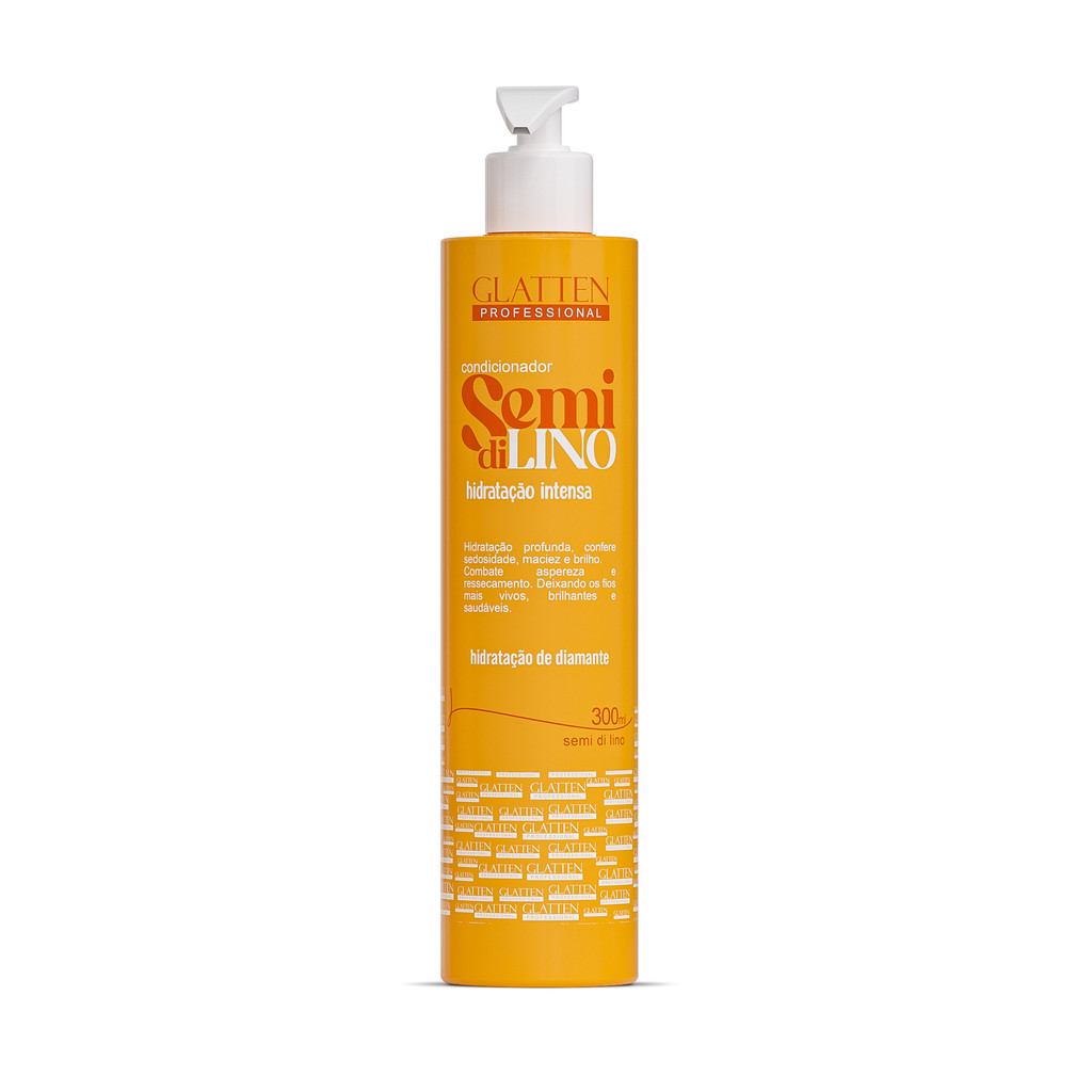 Glatten - Condicionador Semi Di Lino - 300ml