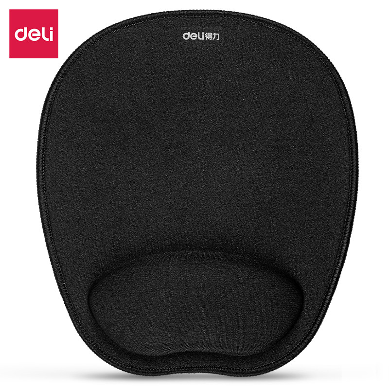 Deli Mouse Pad 83003 Apoio de pulso confortável Pulseira de negócios Oversized Espessado Tamanho grande Almofada de puls