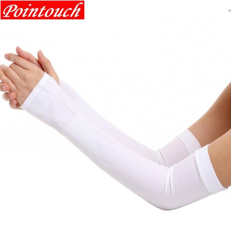 Mangas longas de seda gelada resistentes ao sol - Leves e confortáveis, proporcionando proteção completa para os seus braços. / Cool Ice Silk Sun-resistant Long Arm Sleeves - Lightweight and Comfortable, Providing Full Protection for Your Arms