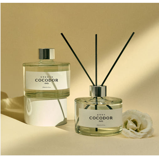 COCODOR Daily Home Office Difusor De Palheta De Longa Duração 190ml 2 Garrafas