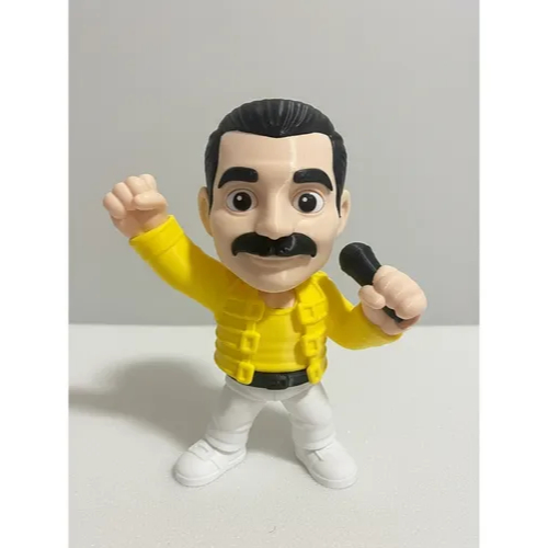 Boneco Caricatura Freddie Mercury Colecionável
