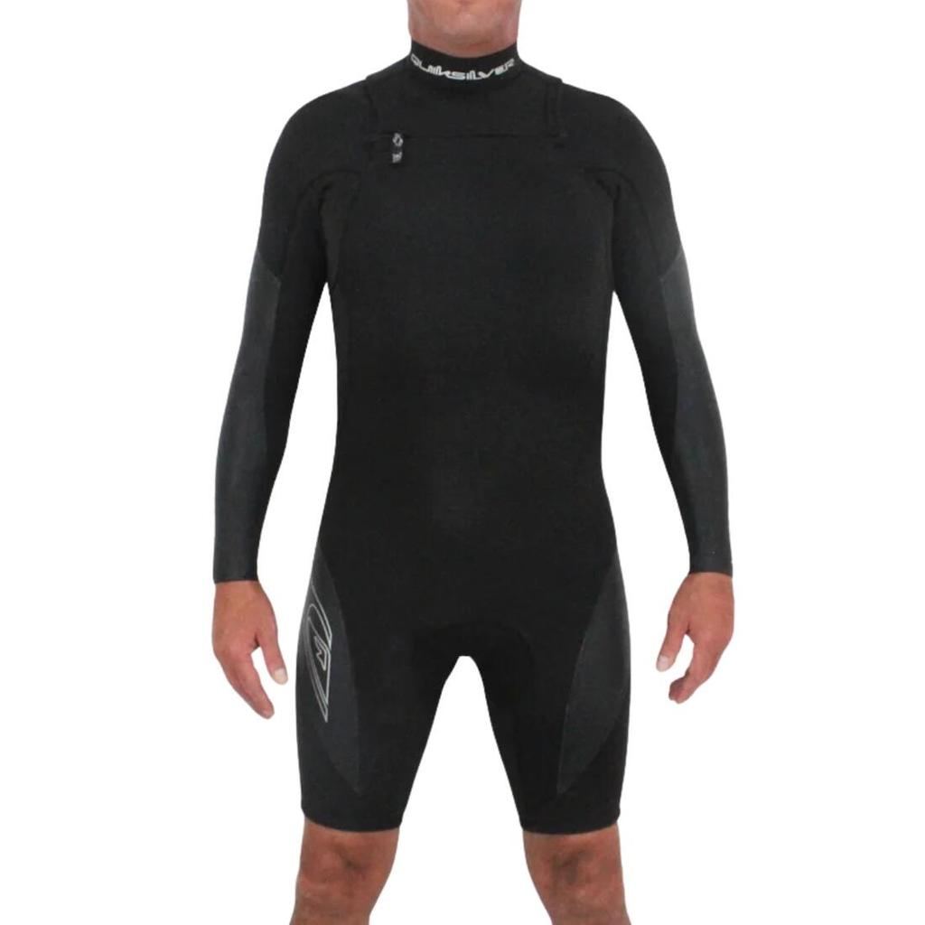 Wetsuit Quiksilver Mercury 2/2mm Front Zip Preto