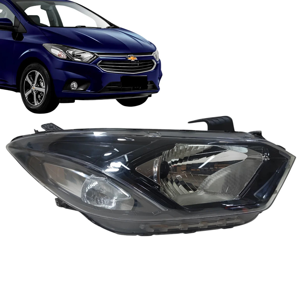 Farol Direito Onix Prisma 2016 a 2020 Lt Ltz Adv Effect Led