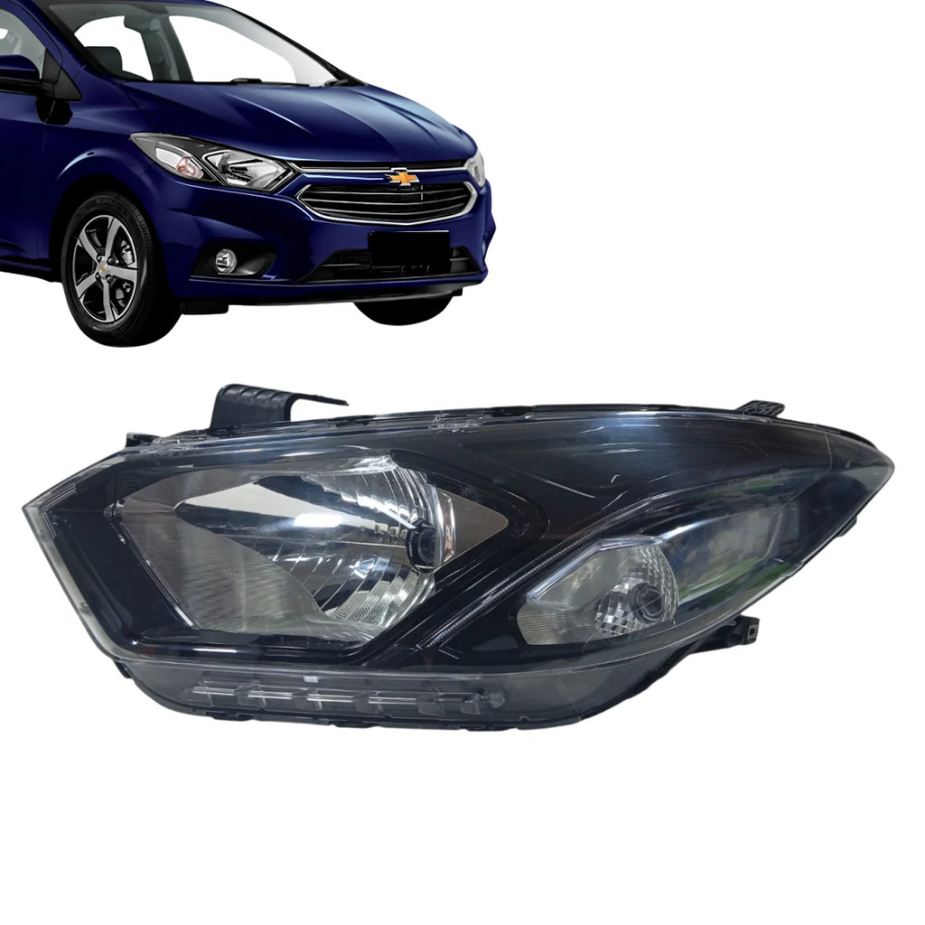 Farol Esquerdo Onix Prisma 2016 a 2020 Lt Ltz Adv Effect Led
