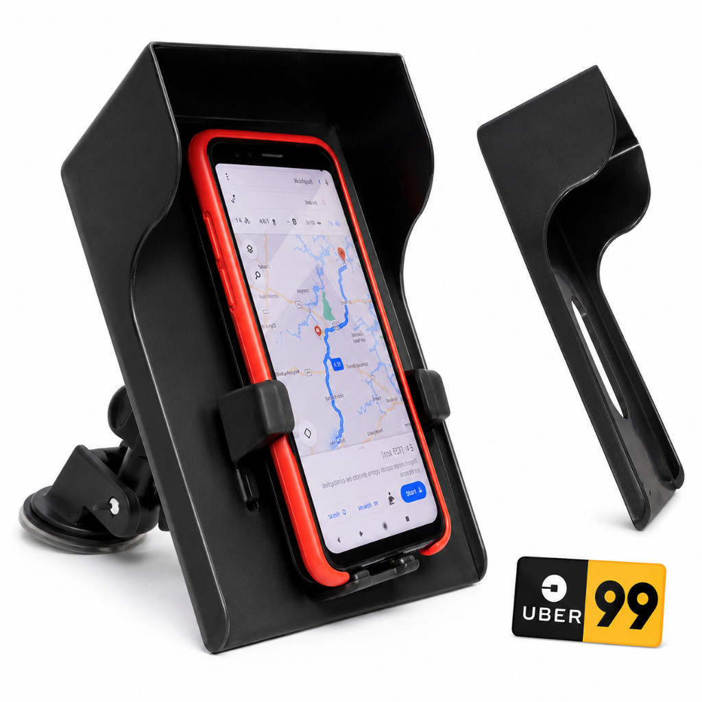 Capa Protetora para Suporte de Celular Universal Quebra Sol Anti Calor