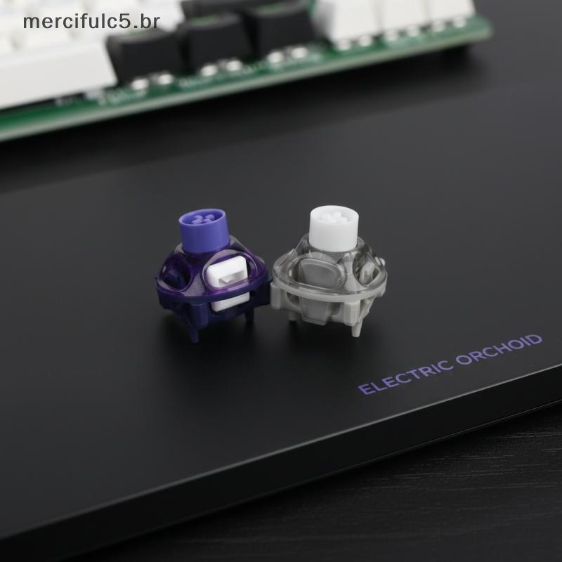 Teclado De Interruptor Magnético UFO De Digitação Eficiente Com Trilhos Duplos Rt0.005 Mm E 360 Para Escritório BR