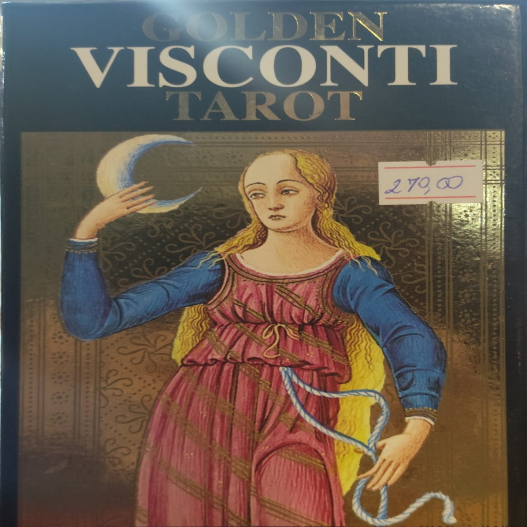 Golden Visconti Tarot autor 22 Gilded Major Arcana