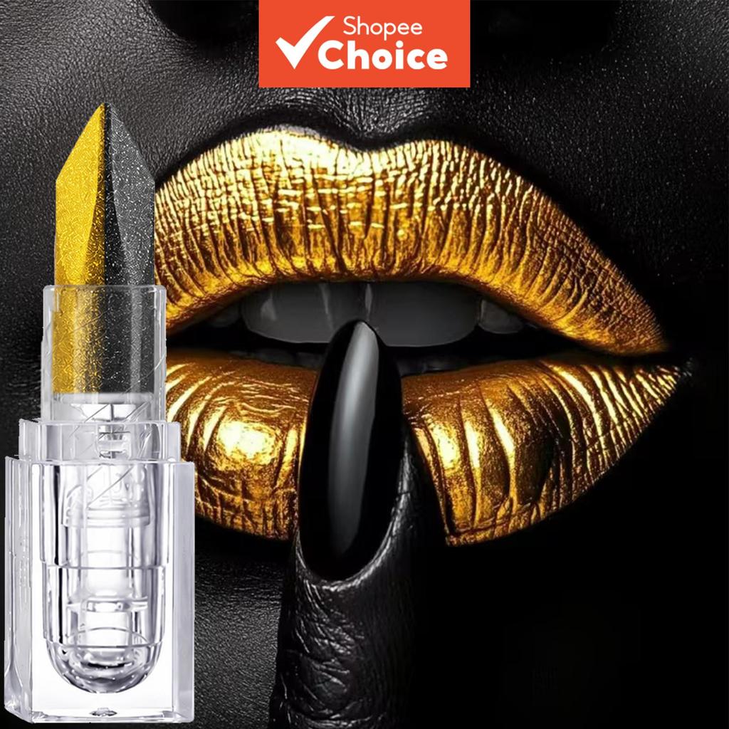 Escolha RASME Dual Tone Obsidian Gilded Lipgloss Pearl Matte À Prova D'água Iluminando Batom Oficial Maquiagem Acessível