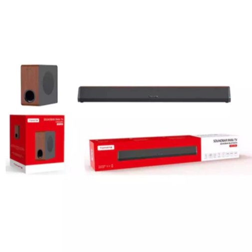 Soundbar Tomate MTS-2036 - Ideal para TV, Filme e Música