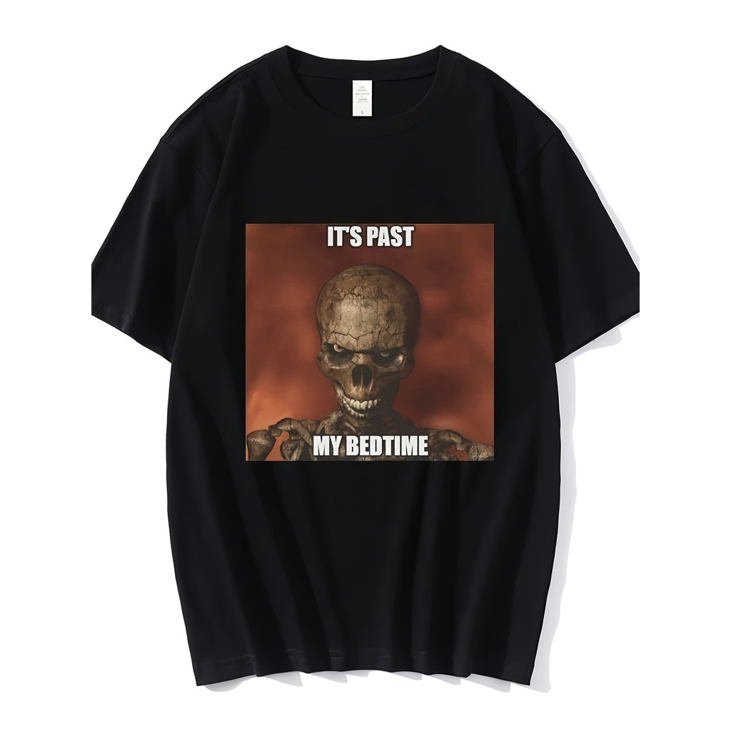 Camiseta Masculina Skull Print 