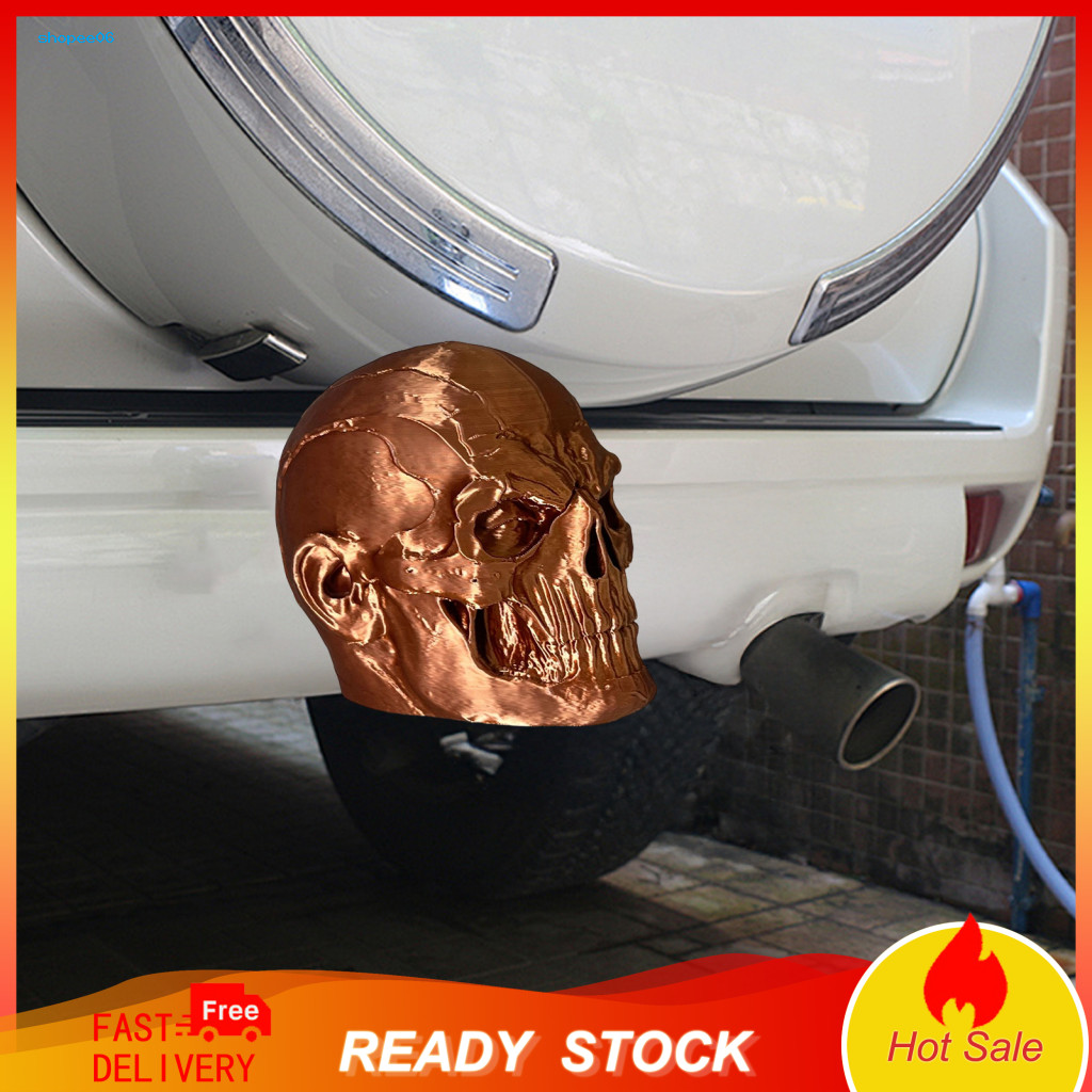 Hardcore Style Truck Gear Towing Ball Protector Skull Trailer Hitch Cover Universal Tow Cap 3d Printed Dust for Suv Acce
