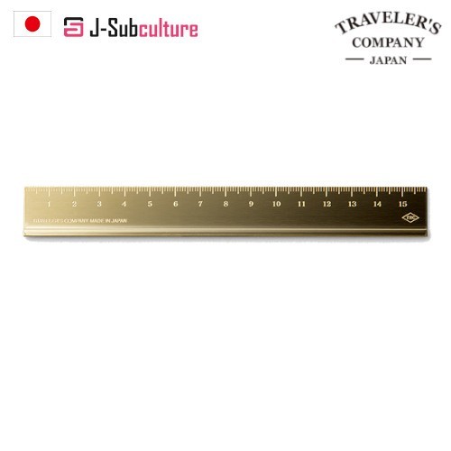 Designphil Traveler's Brass Ruler 42167006 [Direct From Japan]