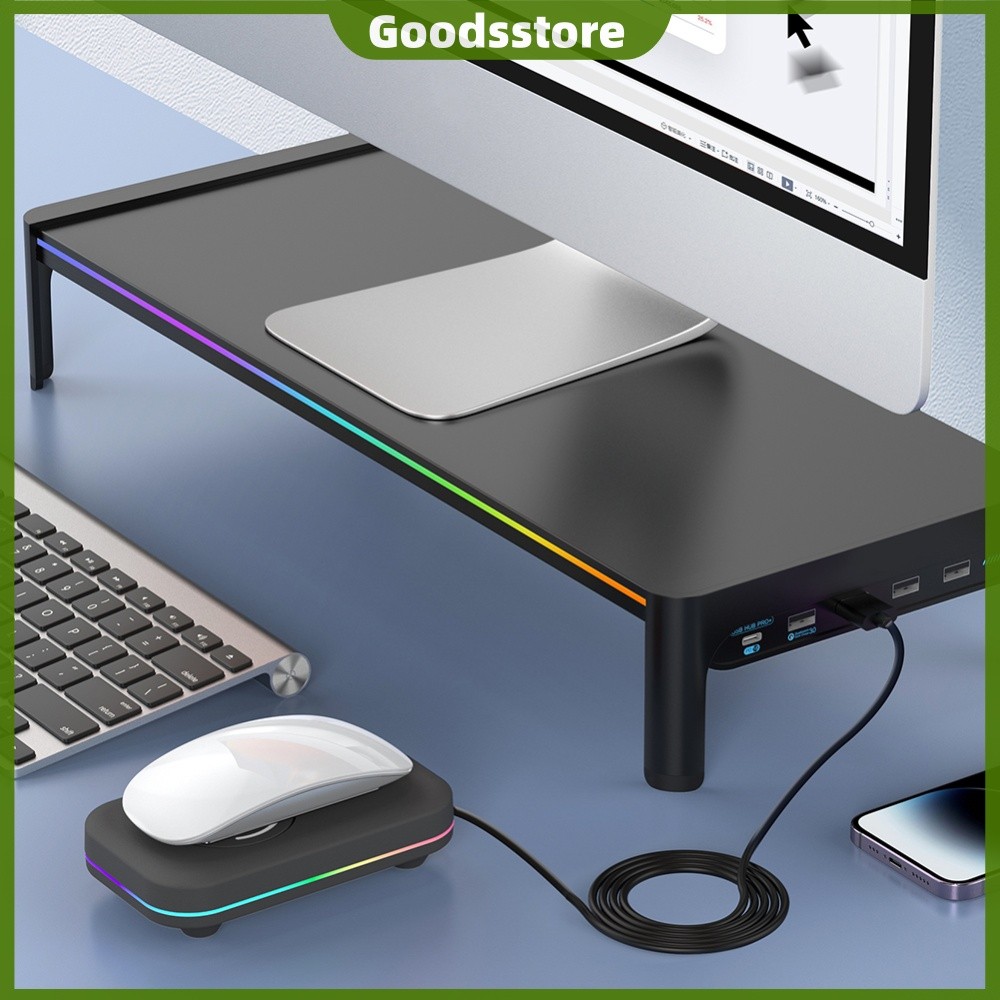 Movedor De Mouse Indetectável Jiggler RGB Lights Shaker Automático Wiggler [Goodsstore.br]