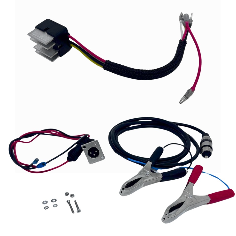Kit Chicote Elétrico com Retificador para Motor de Popa Mercury 15 HP Super 25 HP Sea Pro