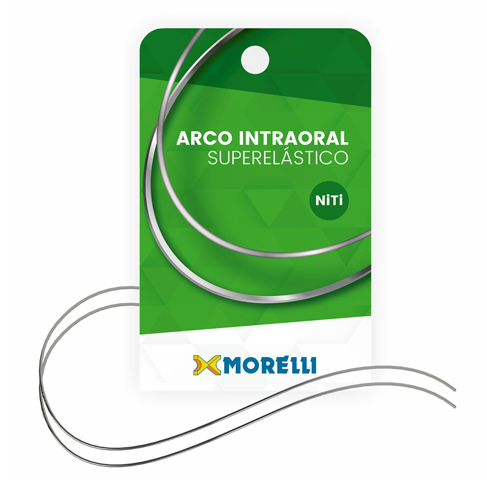 Arco Intraoral Curva Reversa Spee SE G. NiTi Red. Morelli