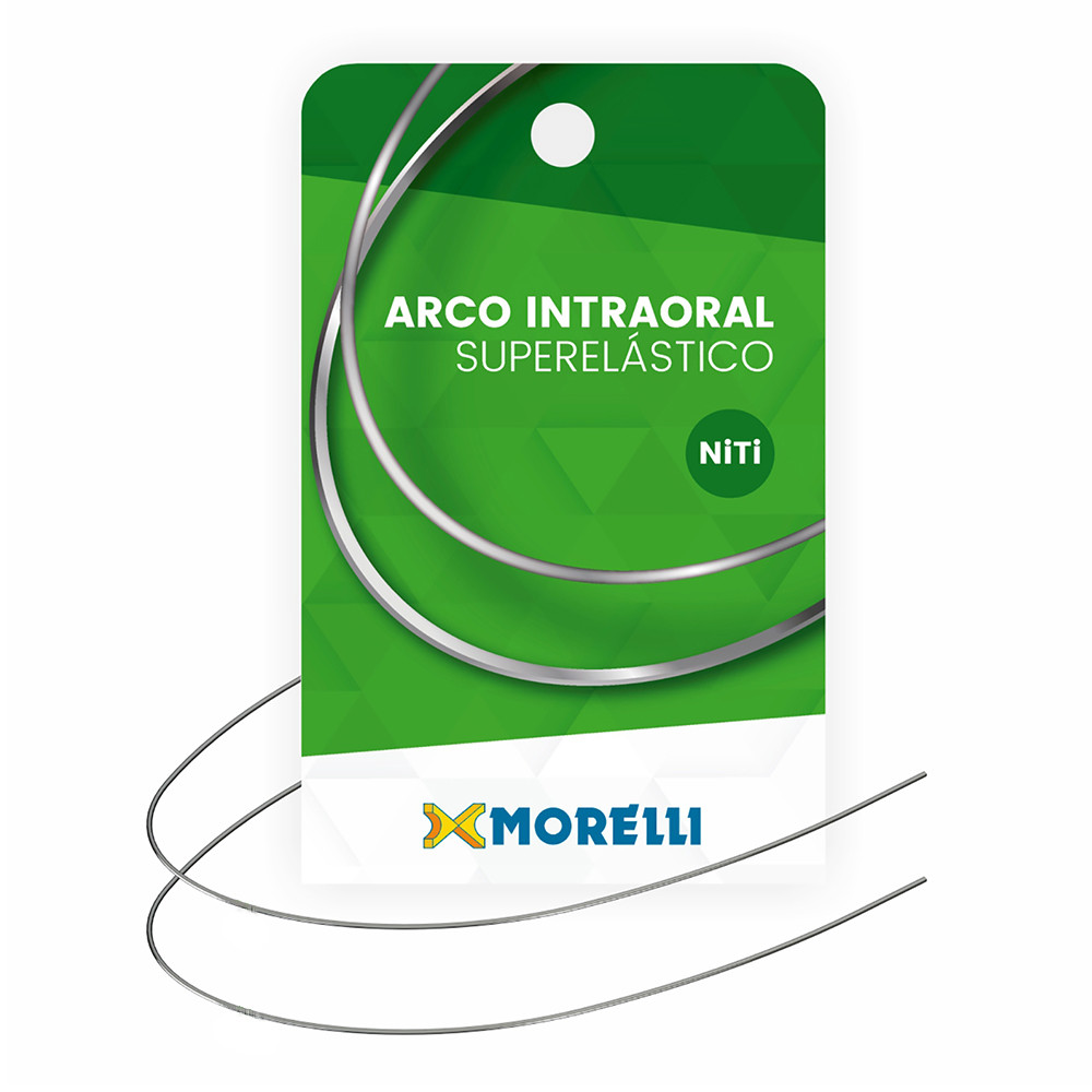 Arco Intraoral Superelástico NiTi Quad. .016x.016