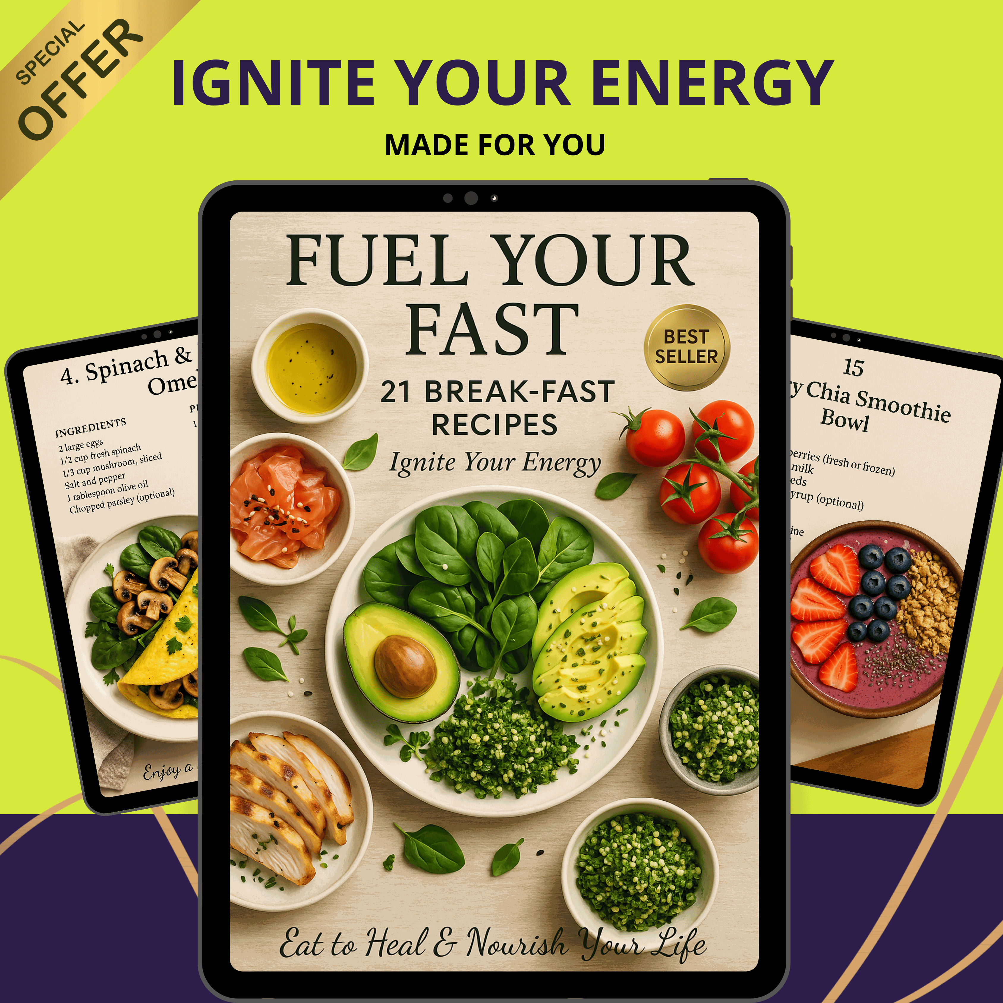 21 BREAK-FAST RECIPES