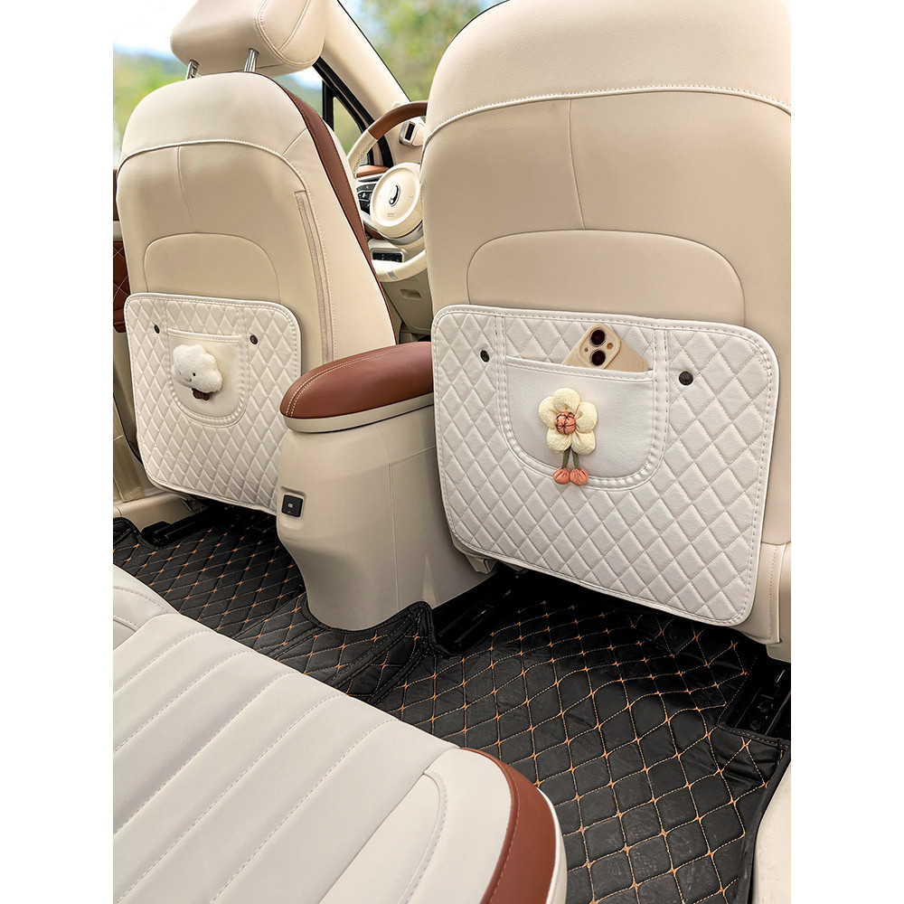 Dedicado Xiaopeng MONA M03 carro anti-chute almofada encosto traseiro almofada protetora anti-sujeira acessórios de deco