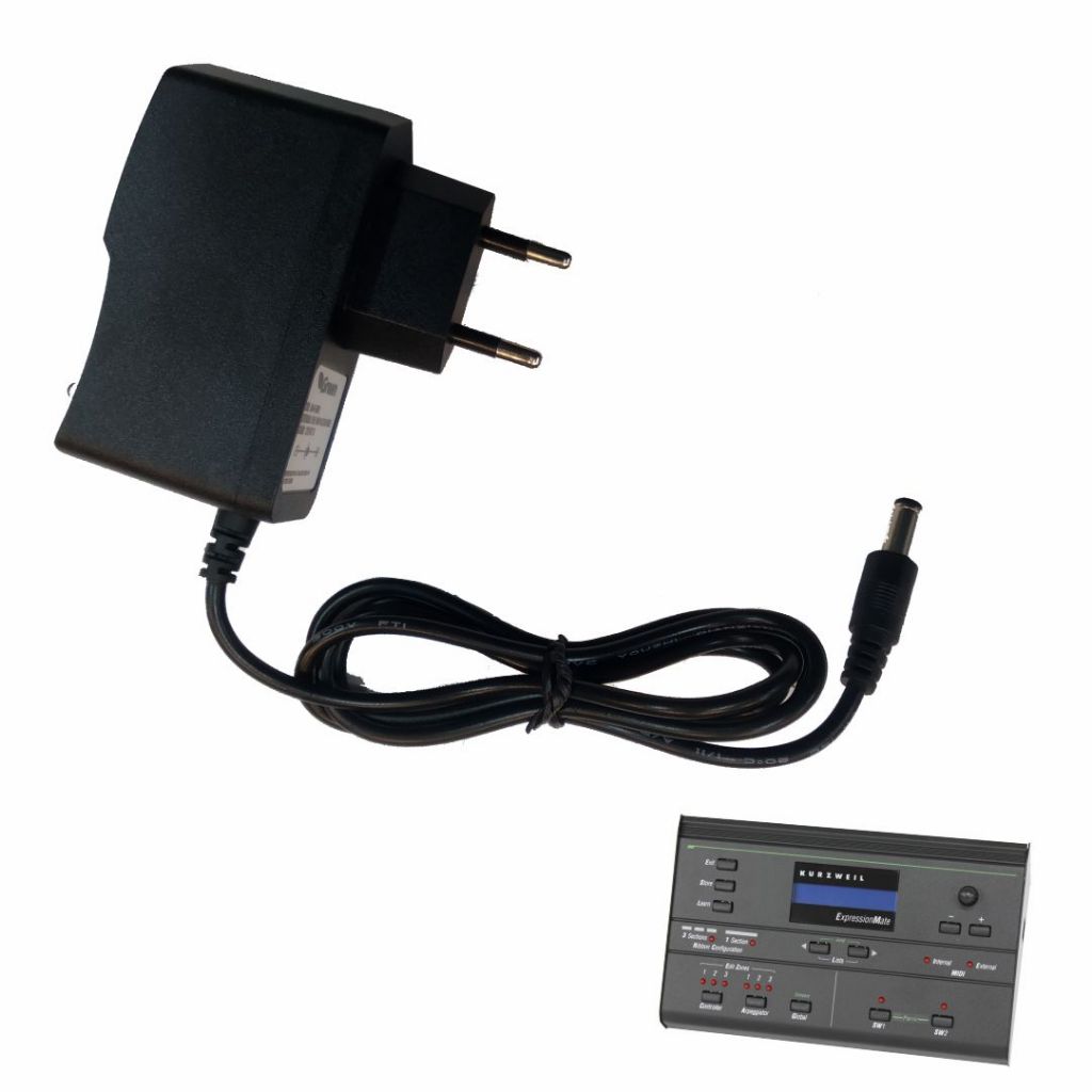 Fonte Para ExpressionMate Kurzweil XM1 Rhythm Controller ( Cabo De Força / Cabo De Energia / Carregador ) - R2720