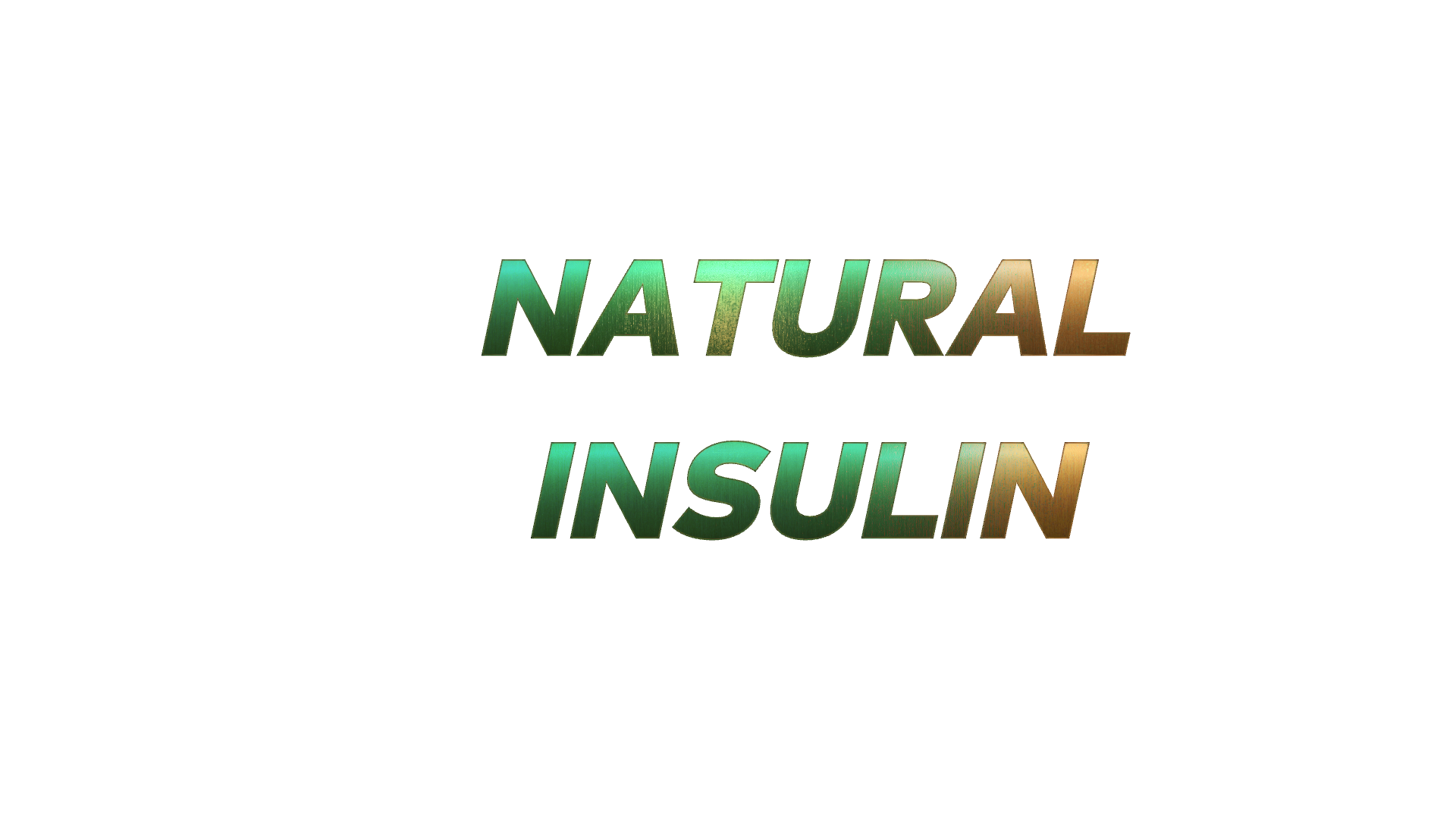Natural insulin in diabetes