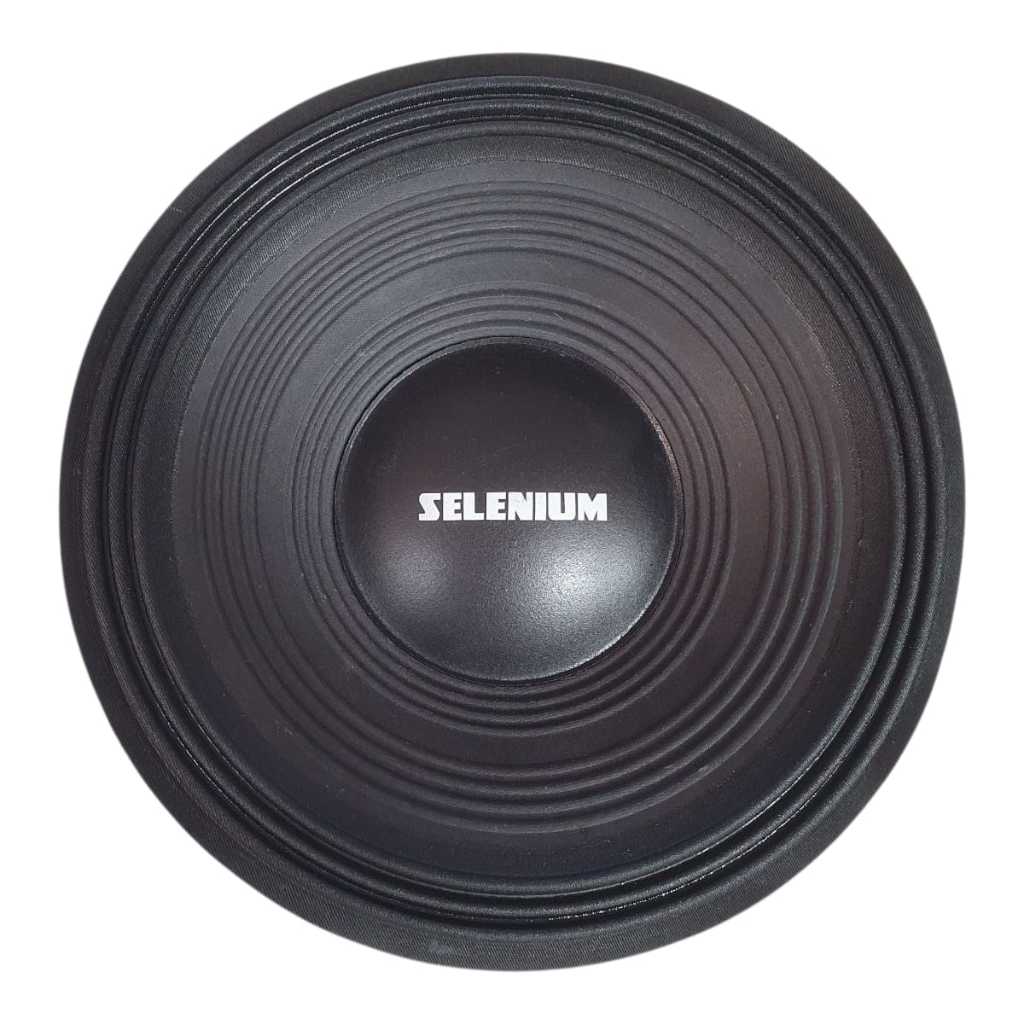 Kit Reparo Energy Compatível Falante Selenium Wpu 1805x 4 Ohms - Cone Preto Fundo - DESMONTADO