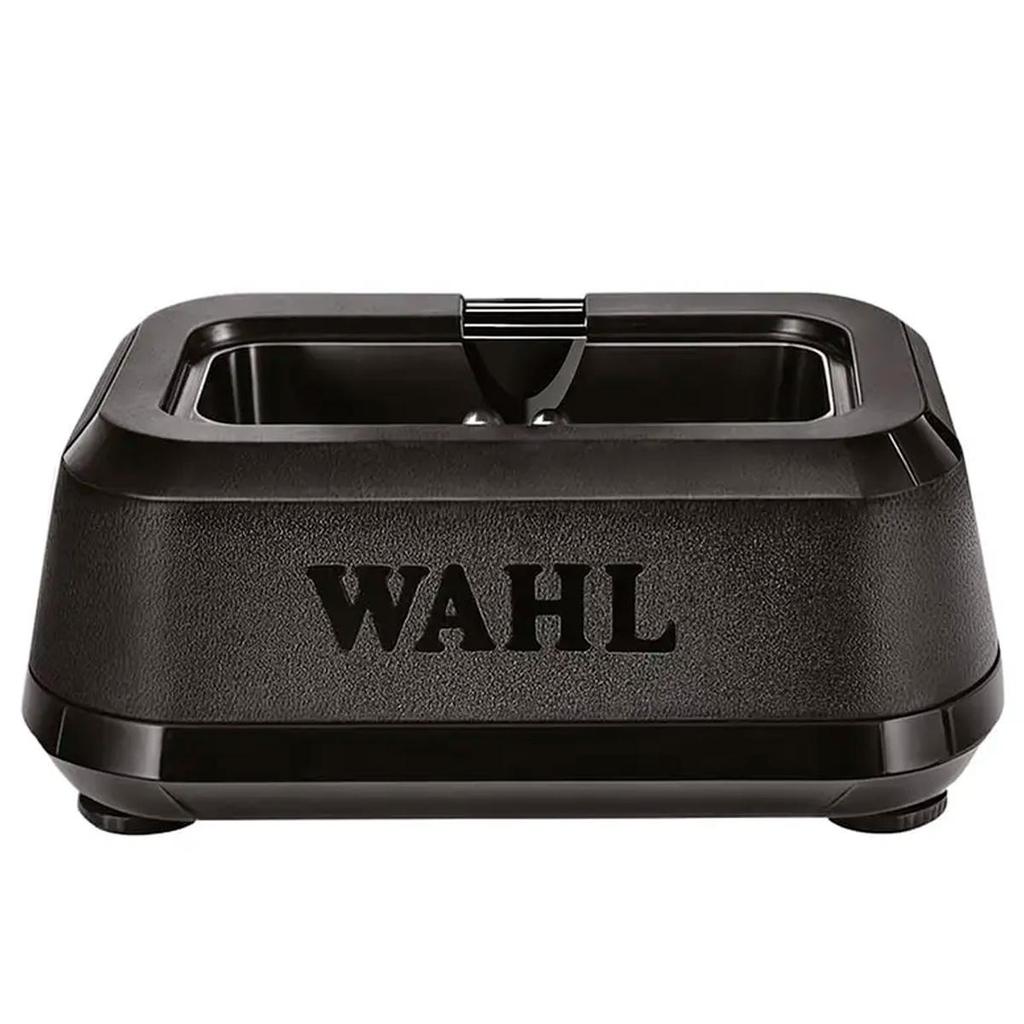 Base de Carregamento Profissional Wahl Single Power Station 4 Adaptadores Intercambiáveis Preto