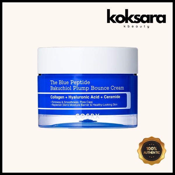 COSRX The Blue Peptide Bakuchiol Plump Bounce Cream 50ml