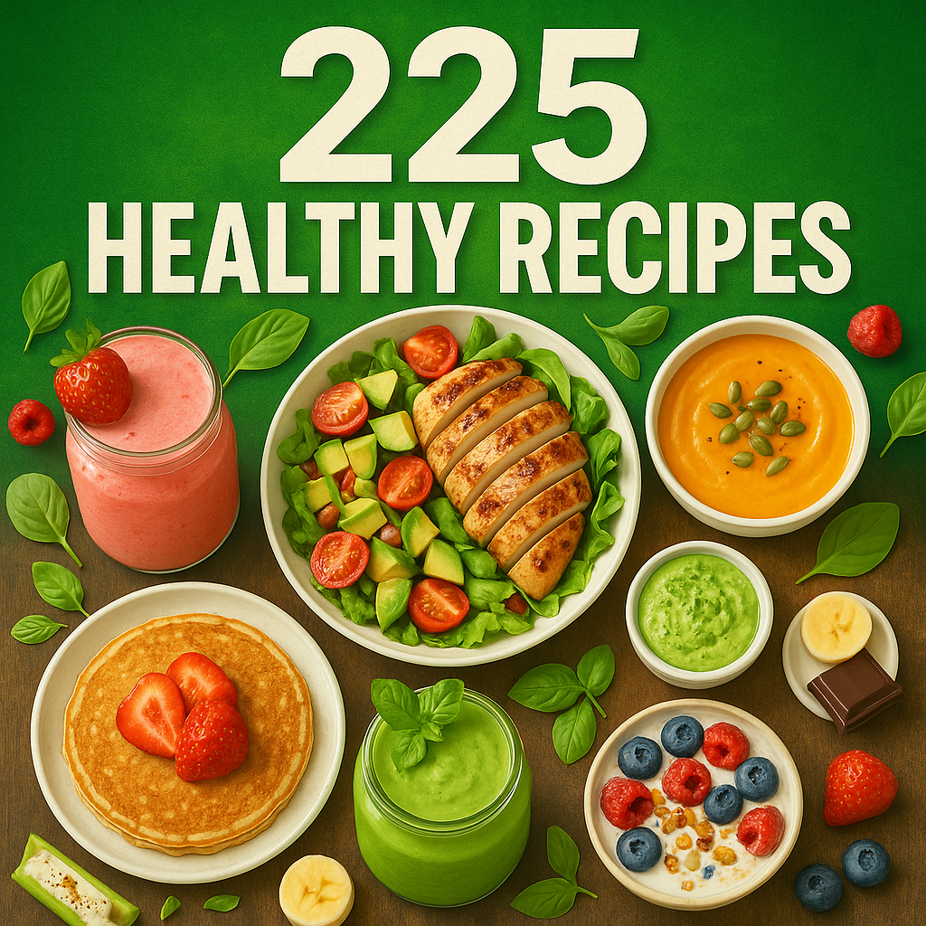 225 Healthy Recipes